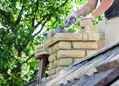 Chimney Masonry Resists Fire Damage!